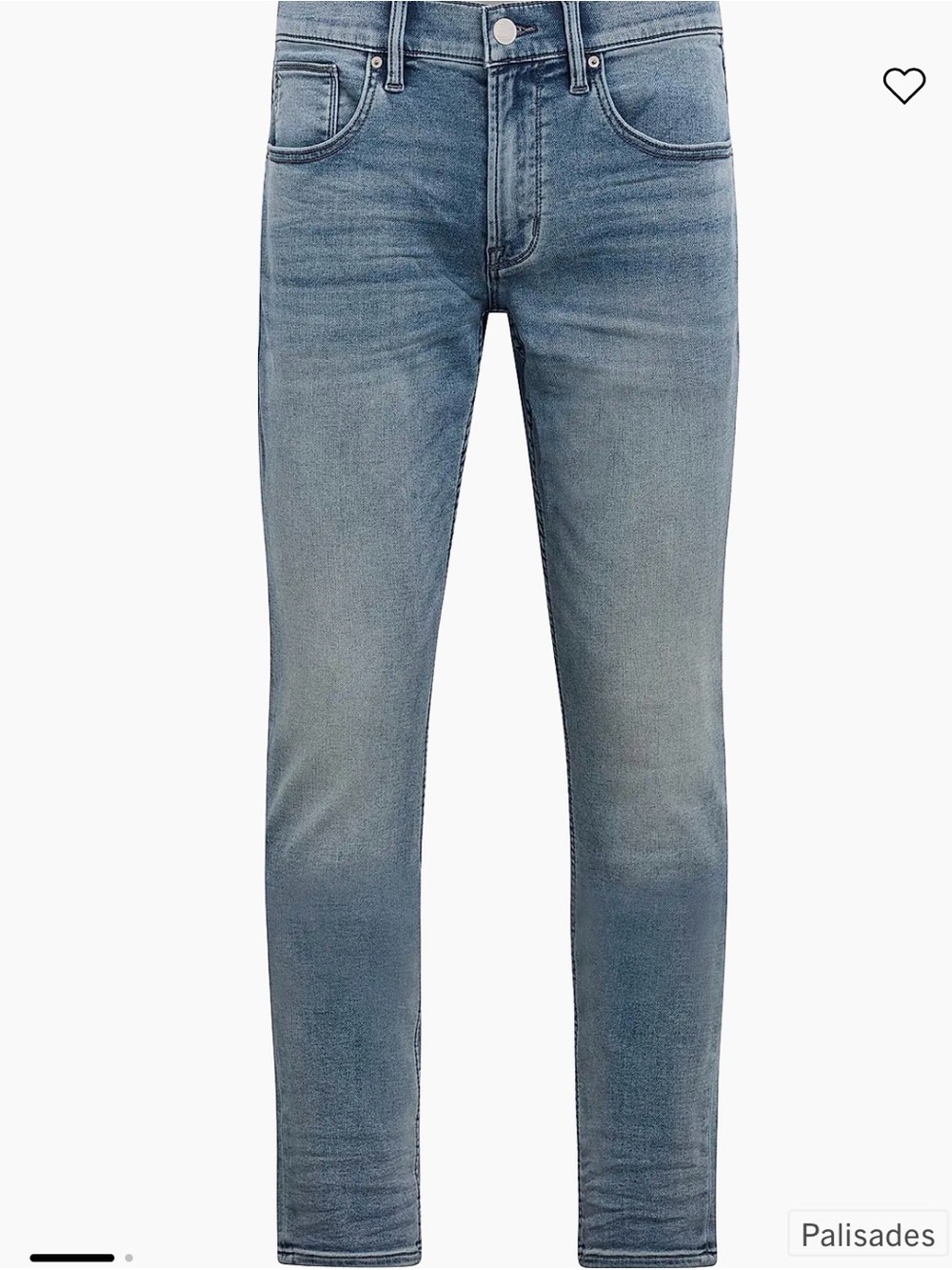 Hudson Jeans Palisades Skinny in Light Blue Wash